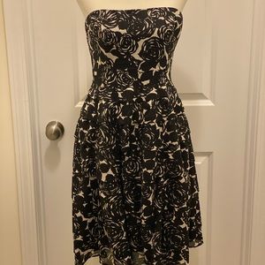 The Limited black strapless dress
